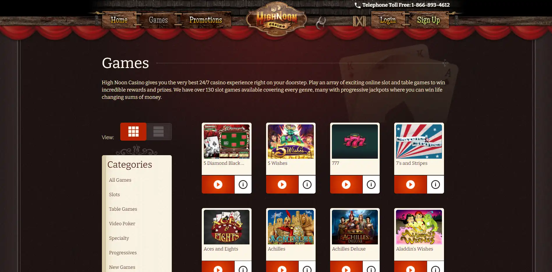 High Noon Casino Review